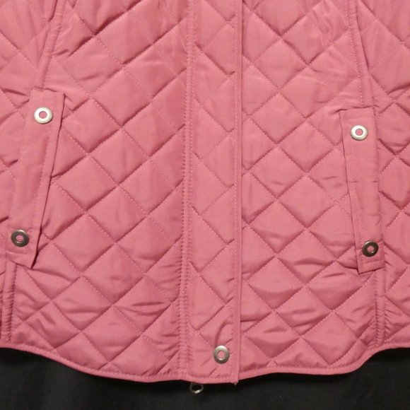 VAN HEUSEN | large | Zip-Up Quilted Vest With Pockets | Fleece Lining - Picture 7 of 16